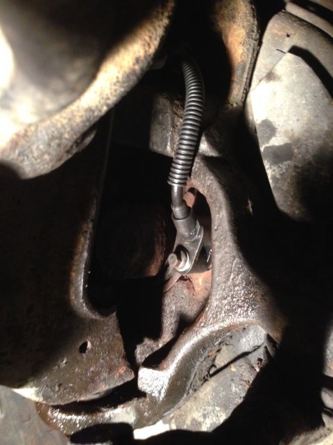 1995 Ford Bronco - Pic of the new driver's side sensor. The passenger looks the same, so no sense taking a pic of it. These are dorman brand from Advance Auto…