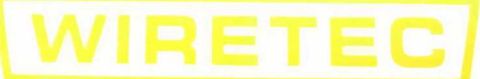 1968 Ford Mustang - WIRETEC brand logo wordmark, not a technical document.