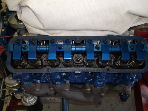 1967 Ford Mustang - I ran the break in with factory hyd rocker arms & pushrods while waiting on these, they come from Doug at Precision Oil Pumps in Clovis, CA…