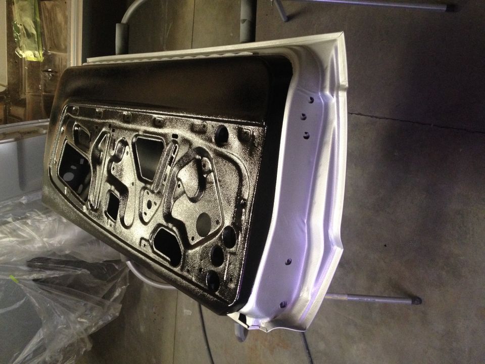 1965 Mustang Boulevard Black/Chop Top Silver PS door