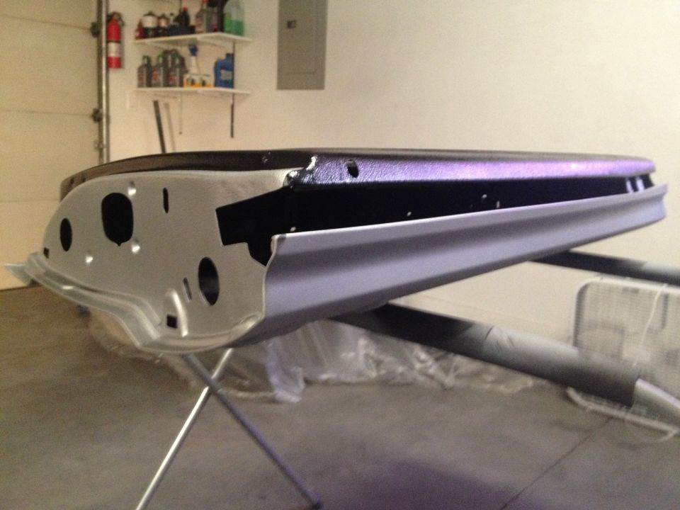 1965 Mustang Boulevard Black/Chop Top Silver PS door