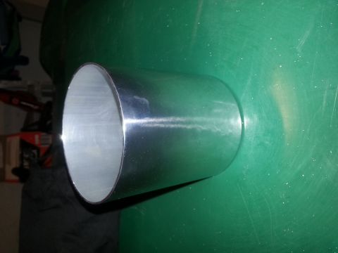 2003 Mercury Marauder - Spetre polished 3.5" diameter, 4" length pipe for superchargers or intake piping