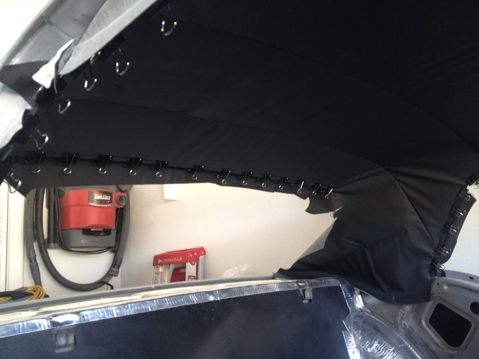 1965 Mustang Peel Seal and Headliner Install