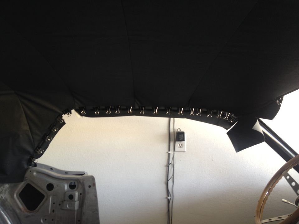 1965 Mustang Peel Seal and Headliner Install
