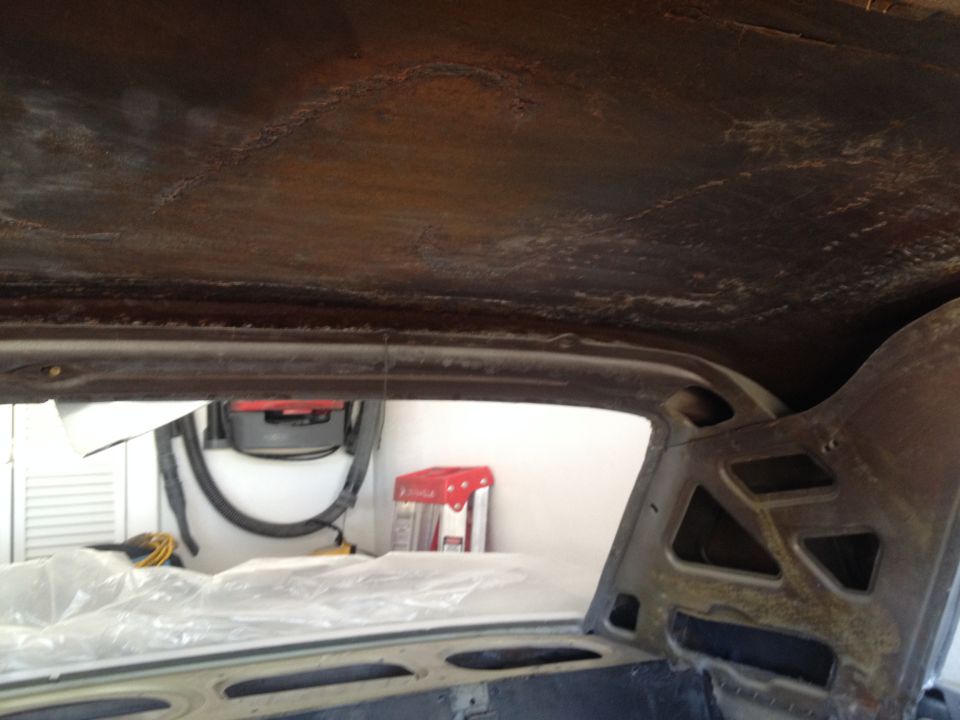 1965 Mustang Peel Seal and Headliner Install