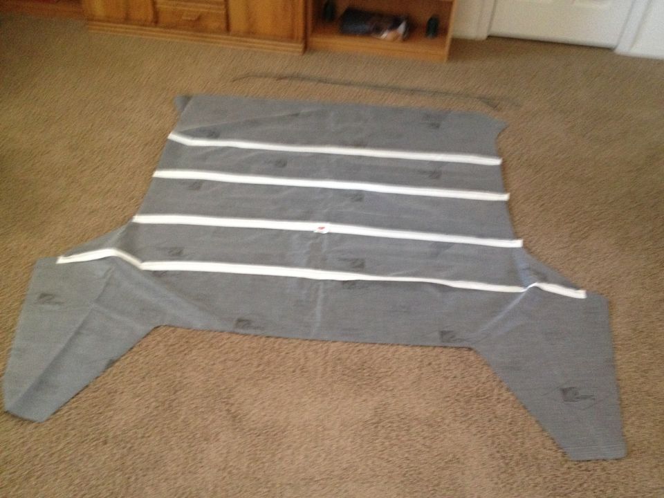 1965 Mustang Peel Seal and Headliner Install