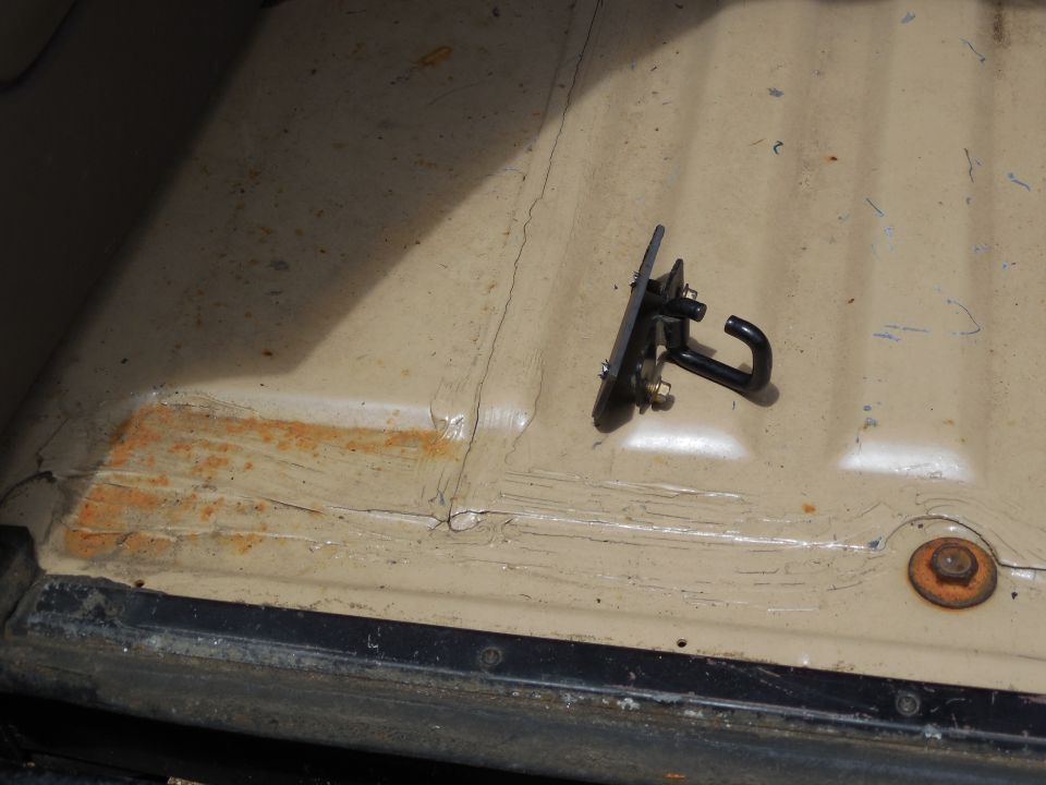 The rear ones will go in the same channel near the pinch weld & the rear box beam.