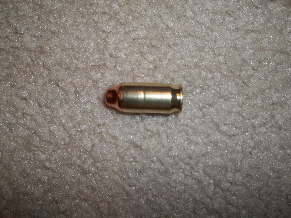 Bullet on carpet