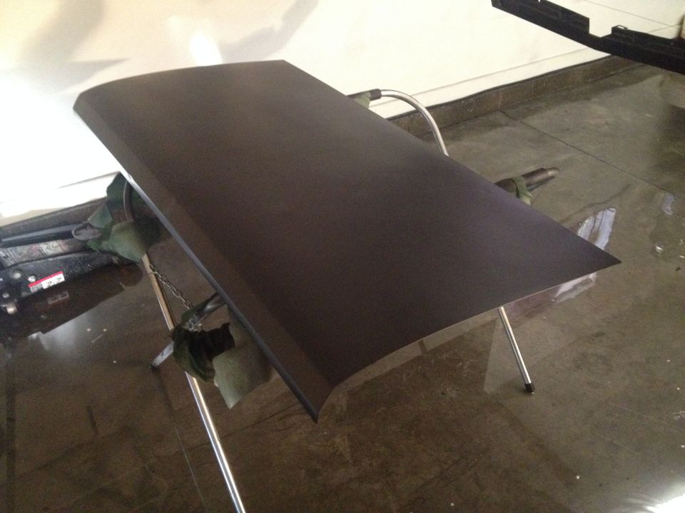 1965 Mustang Trunk lid epoxied