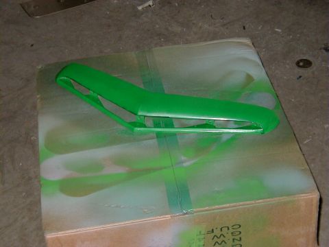 1978 Ford Bronco - Scoop Insert 1st coat of paint.
