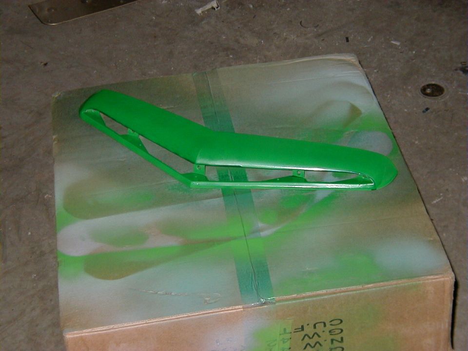 Scoop Insert 1st coat of paint.