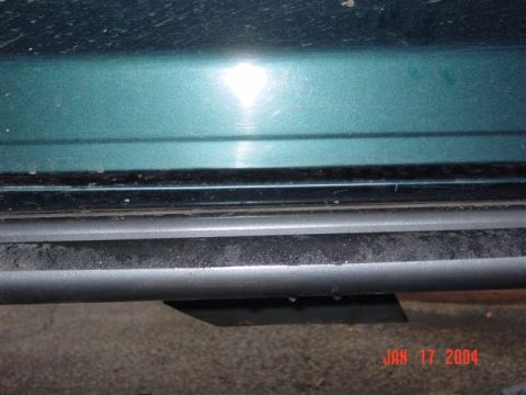 1995 Ford Bronco - Driver side spacing center