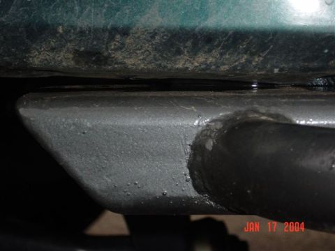 1995 Ford Bronco - Driver side spacing front