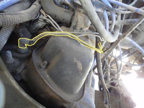 1988 Ford Bronco - Loose wire highlight