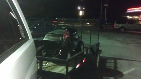 1994 Ford Bronco - Stopped at a drive through after picking this up. I bought this lawnflite (MTD) mower with a smoking engine for $20. It needed a whole new…