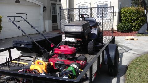 1994 Ford Bronco - I bought this load of equipment from a guy who to this day is the scummiest person I've ever done business with. I went just for the mower.…