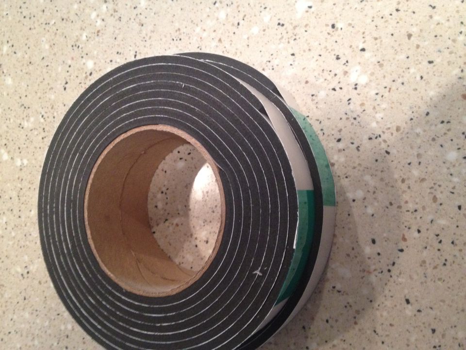 1965 Mustang roofrail foam tape