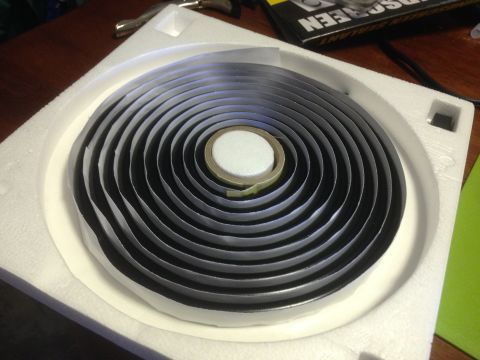 1992 Ford F-150 - A roll of butyl tape is shown coiled in its packaging.