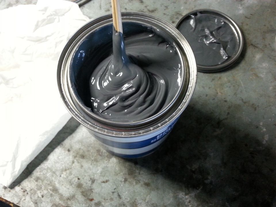 mix it up really good before applying.