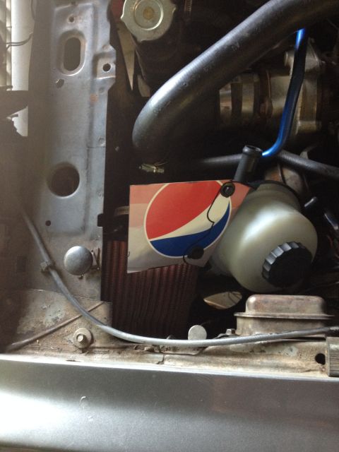 1981 Ford LTD - The start of any bracket fabrication - cardboard. I like old soda boxes but any will do. This is just the first try. Lots of trimming and f…