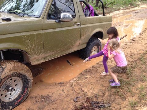 1994 Ford Bronco - Bronco with General Grabbers