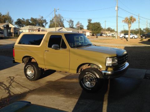 1994 Ford Bronco - This lifted 1994 Ford Bronco is ready for adventure with its all-terrain tires.