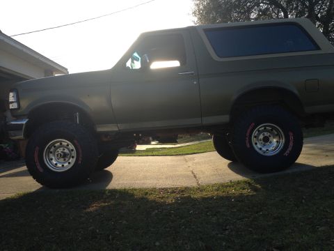 1994 Ford Bronco - OD Green Bronco