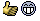 1995 Ford Bronco - This image displays two digital icons, a thumbs-up symbol and a laughing face.
