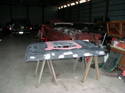 1978 Ford Bronco - Working with the Bondo