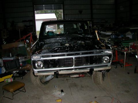 1978 Ford Bronco - 75 F250 Grill on the 78 Bronco.