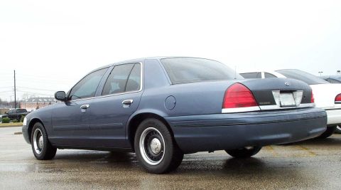 1998 Ford Crown Victoria - Me. Note the '99 all red taillamps and trim rings.