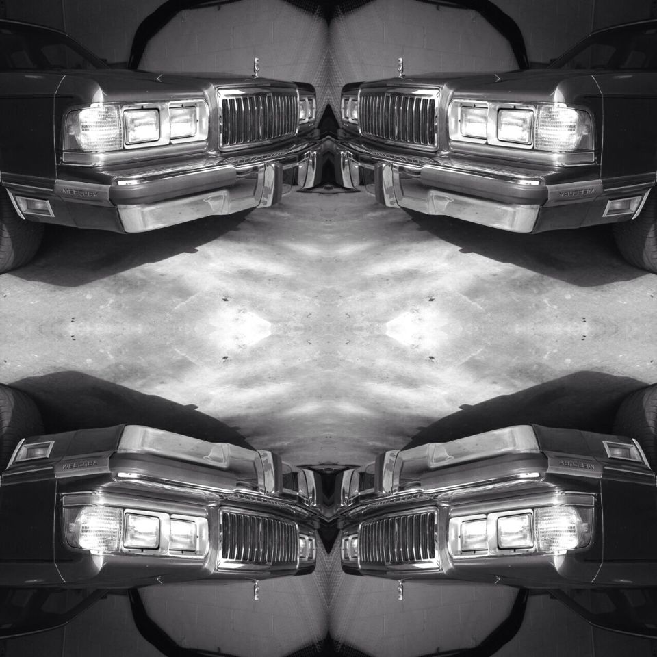 1991 Mercury Grand Marquis front grille and headlights