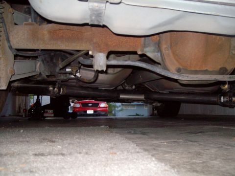 2004 Ford Crown Victoria - Time to get that rear axle out of there and freshened up.