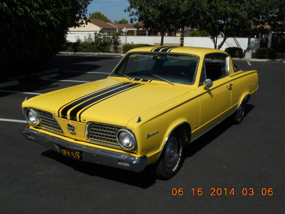 1966 Plymouth Barracuda “Roxie”