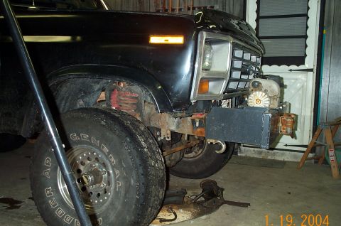 1986 Ford Bronco - Fender hack!