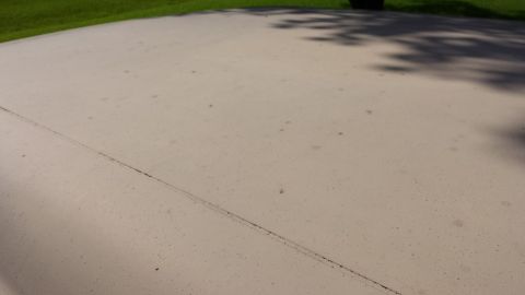 1984 Ford Bronco - Close-up of a car's roof, showing texture and a central seam.