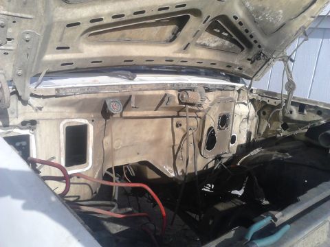 1988 Ford Bronco - ripped out pretty much everything on the firewall