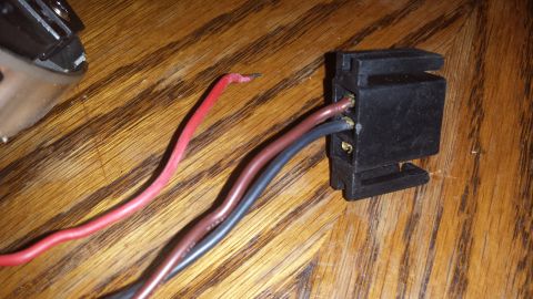1984 Ford Bronco - Close-up of an electrical connector and wires, with a SuperMotors.net watermark visible.