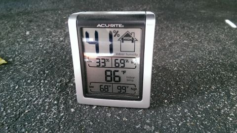 2015 Subaru Forester - Ambient Temperature: 86F