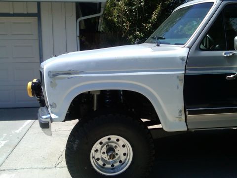 1986 Ford Bronco - This Ford Bronco appears to be from the early 1980s, not a 1986 model, based on its body style.