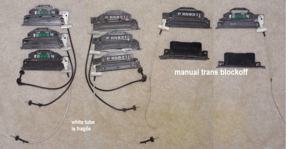 '92-97 Shift Indicators
[url=https://www.amazon.com/dp/B000O0JNEK]Ford F5TZ-7A110-AA shift indicator[/url] '92-96 w/E4OD
IF THE IMAGE IS TOO SMALL, click it.