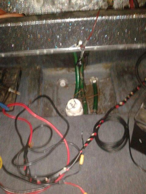 1996 Ford F-150 - All this extra cable for the series wiring on the trolling motor batteries. over 30 FEET of extra cable.