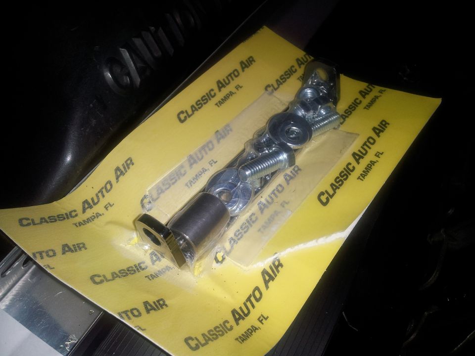 Air conditioning mounting hardware kit from Classic Auto Air, Tampa, FL