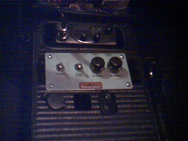 switch panel for nitrous