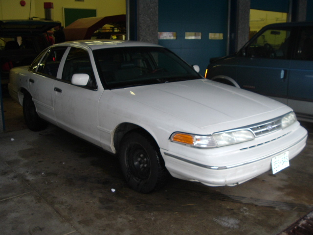 1997 Ford Crown Victoria “White Widow”