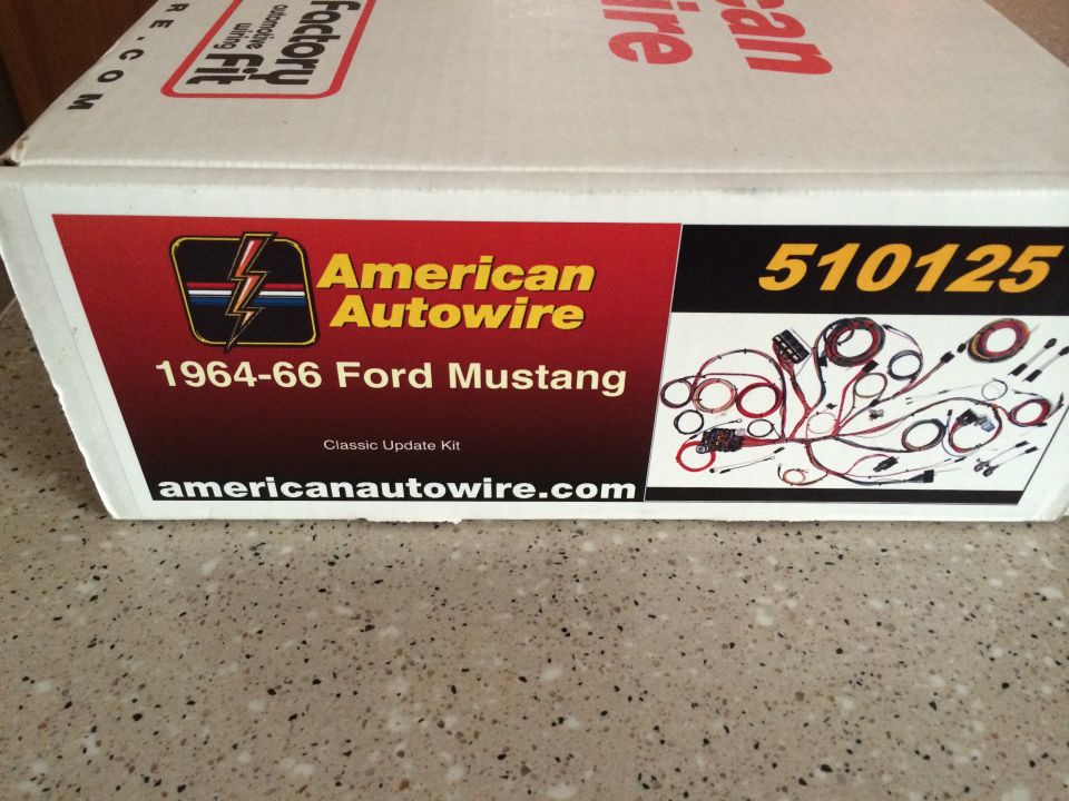 1965 Mustang American Autowire Harness Kit 510125