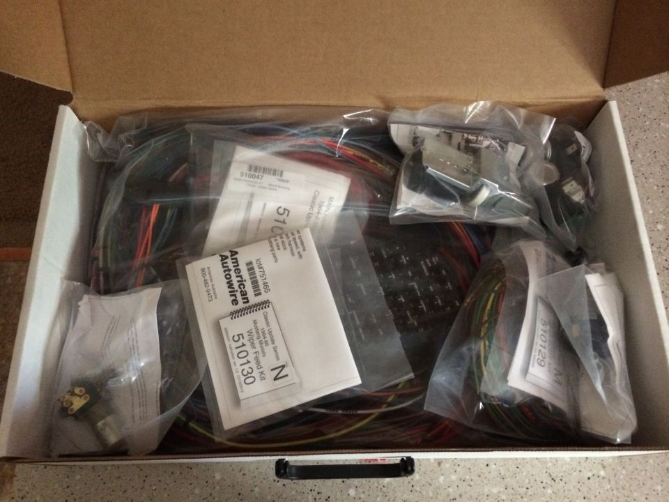 1965 Mustang American Autowire Harness Kit 510125