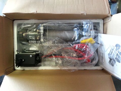 1992 Ford Bronco - This is not Warn, nor does it pretend to be. However, this should be more than enough winch for my occasional use. Now I need to figure out…