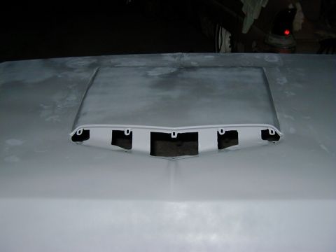 1978 Ford Bronco - Close up of scoop