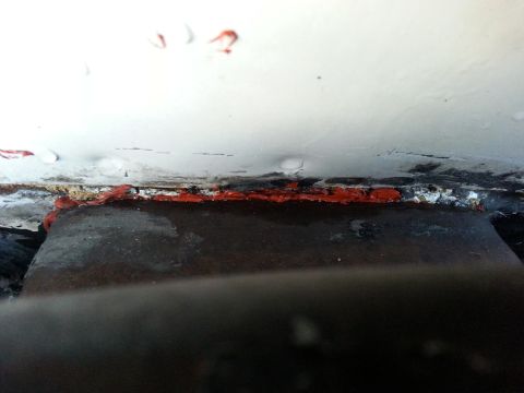 1992 Ford Bronco - top of the brake booster where it meets the firewall. this is the suspect area,